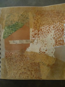 Mixed media collage (c) 2013 Liz Ruest